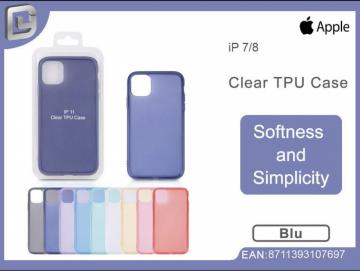 COVER PER IPHONE 7 PLUS/8 PLUS CLEAR TPU CASE